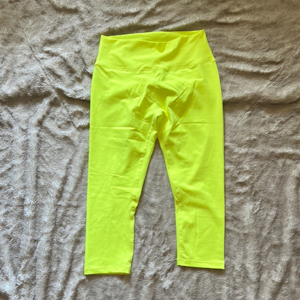 Zyia highlighter yellow 14-16 new with tag